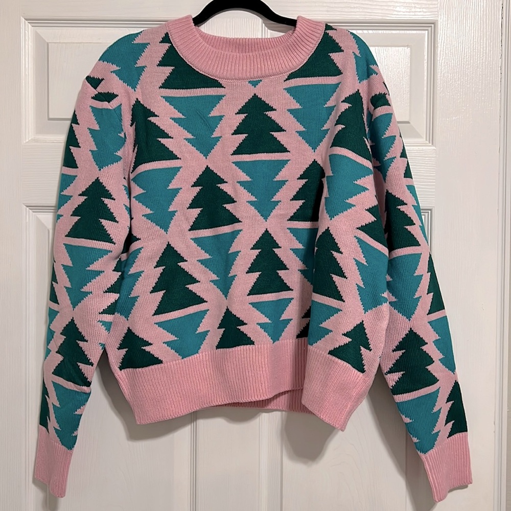 Woman’s Target Christmas tree sweater